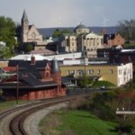 The Train Station in Oakland, Maryland