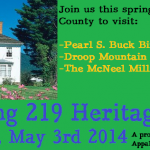 Traveling 219 Spring Heritage Tour