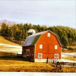 Red Barn in Edray